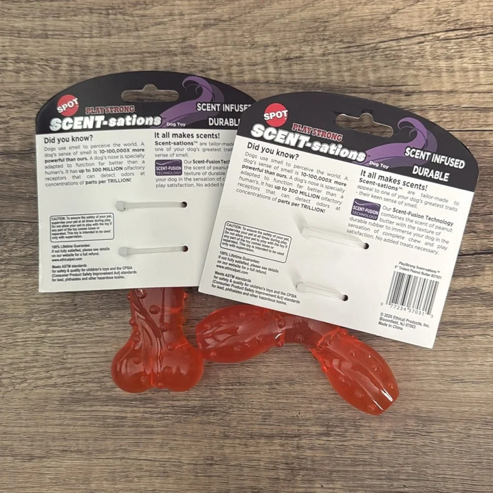 SCENT-sations Durable Dog Toy - Orange‎